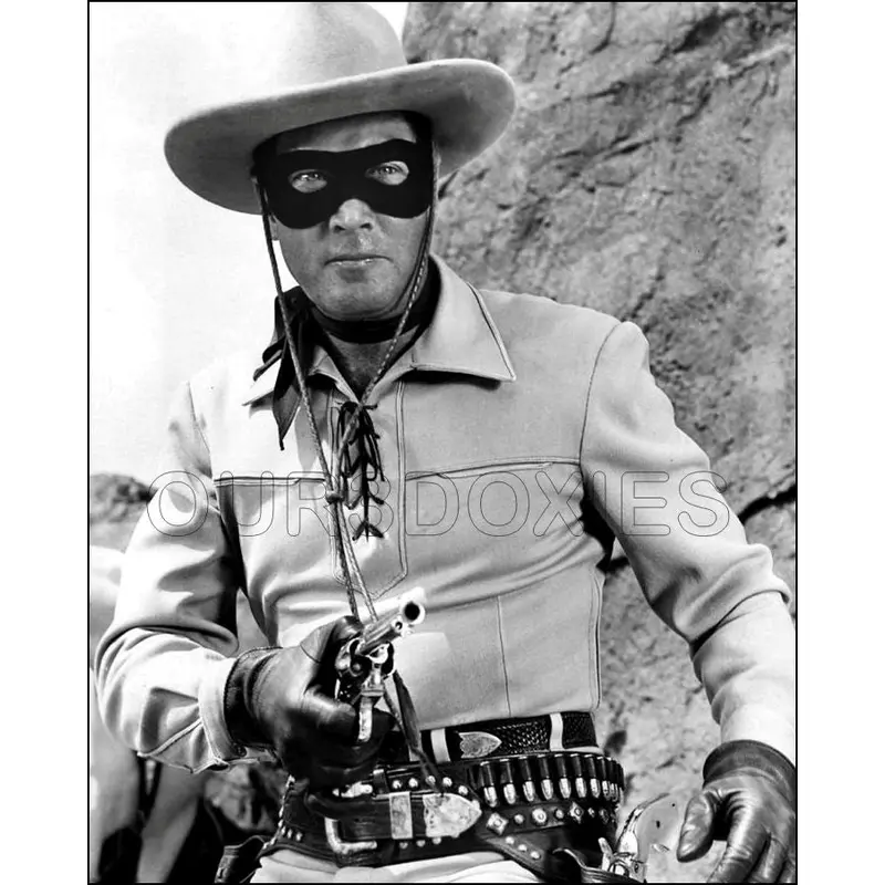Clayton Moore 8X10 Photo - The Lone Ranger - 3258