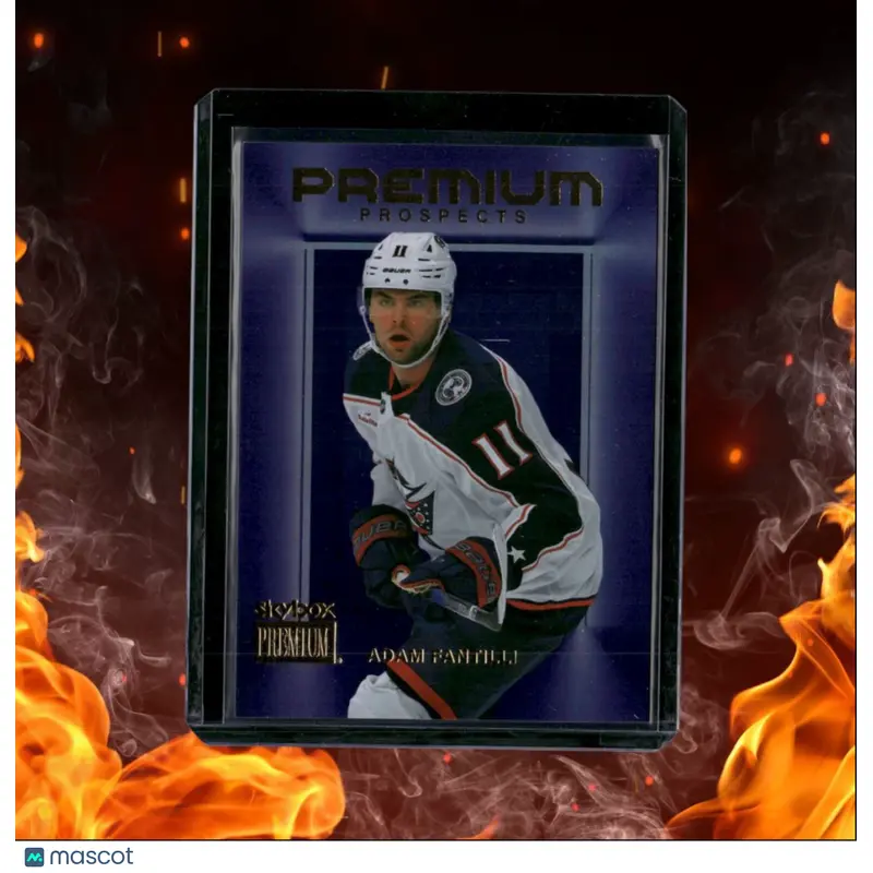 2023-24 SkyBox Metal Universe Adam Fantilli Premium Prospects Star Sapphire