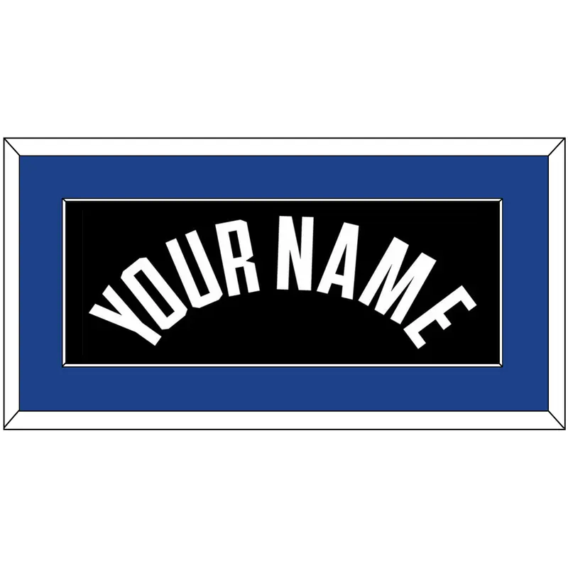 Los Angeles Name - Black Statement (2017-2022) - Single Mat 2