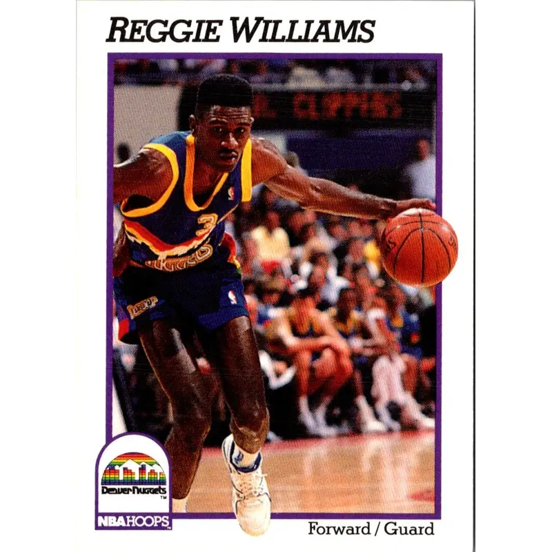 1991 Hoops Reggie Williams #56