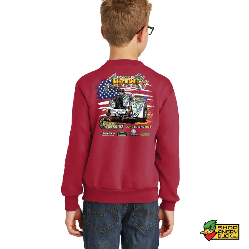 2024 Power Weekend Youth Crewneck Sweatshirt