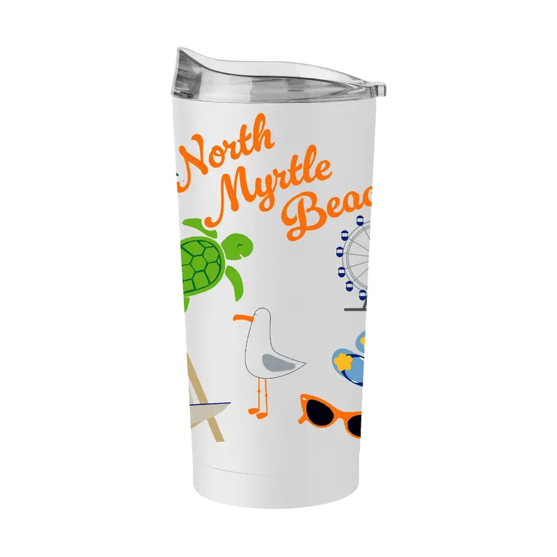 North Myrtle Beach 20oz Native Powder Coat Tumbler
