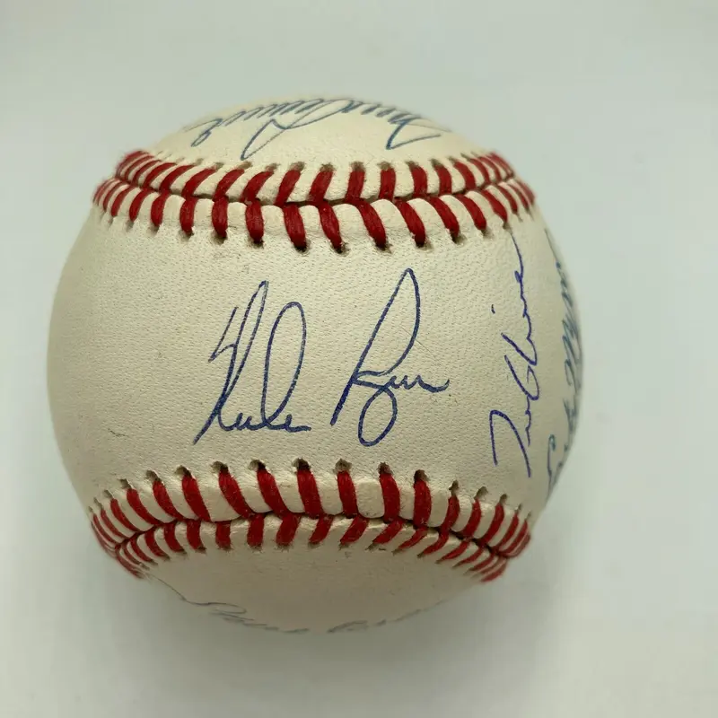 RARE 300 Win Club Signed Baseball Nolan Ryan Tom Seaver 12 Sigs JSA COA