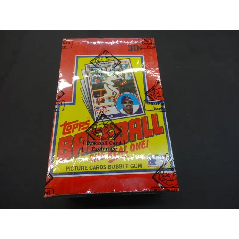 1983 Topps Baseball Unopened Michigan Test Box (FASC)