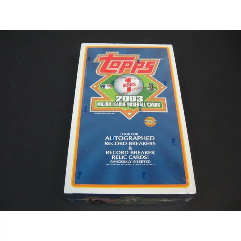 2003 Topps Baseball Series 1 Jumbo Box (HTA)