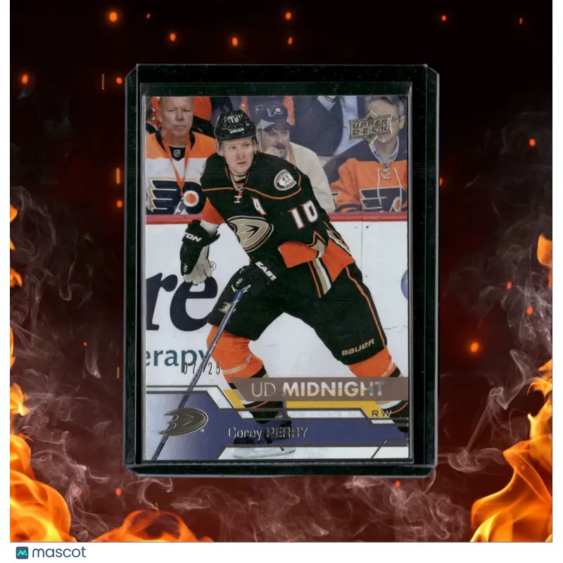 2017-18 Upper Deck Corey Perry UD Midnight 07/25 #254