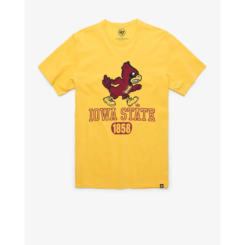 IOWA STATE CYCLONES VINTAGE HAGEN '47 FRANKLIN TEE