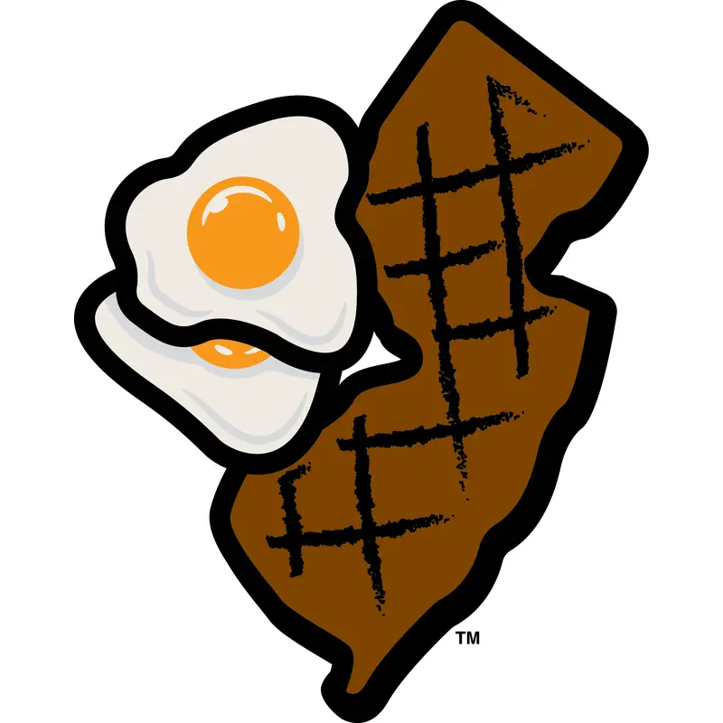 Jersey Diners State & Eggs Pin