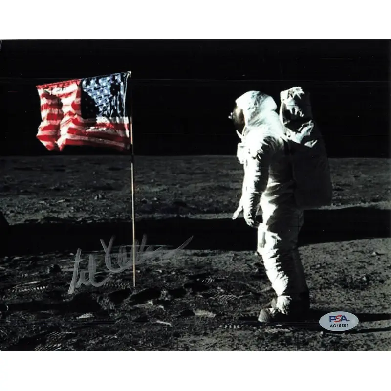 Al Koller signed 8x10 photo PSA/DNA Autographed Space Worker