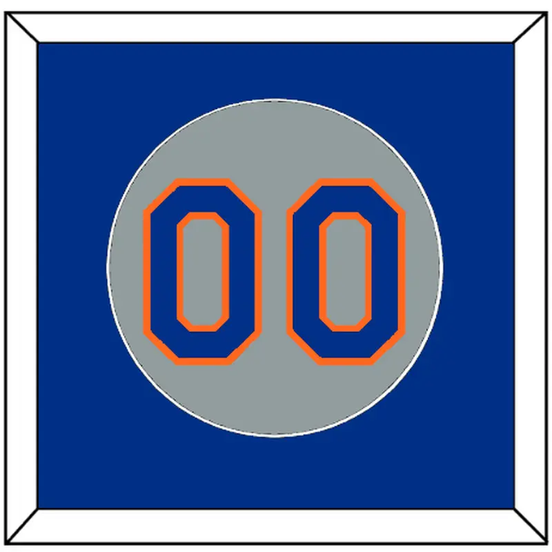 New York Number - Road Gray (1982-1986) - Single Mat 2