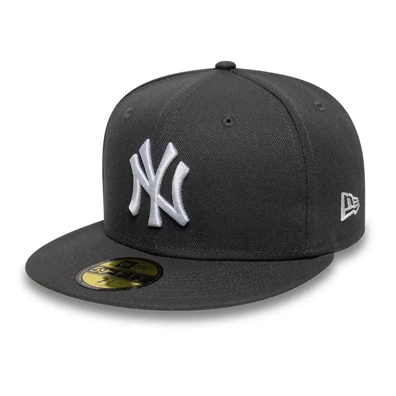 New York Yankees Essential Grey 59FIFTY Fitted Cap