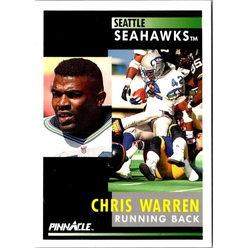 1991 Pinnacle Chris Warren #233
