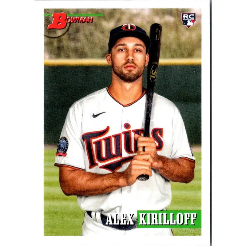 2021 Bowman Heritage Black & White Alex Kirilloff #40