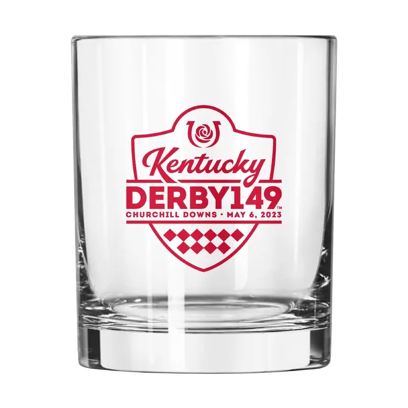 Kentucky Derby 149th Dated 14oz Rocks Glass