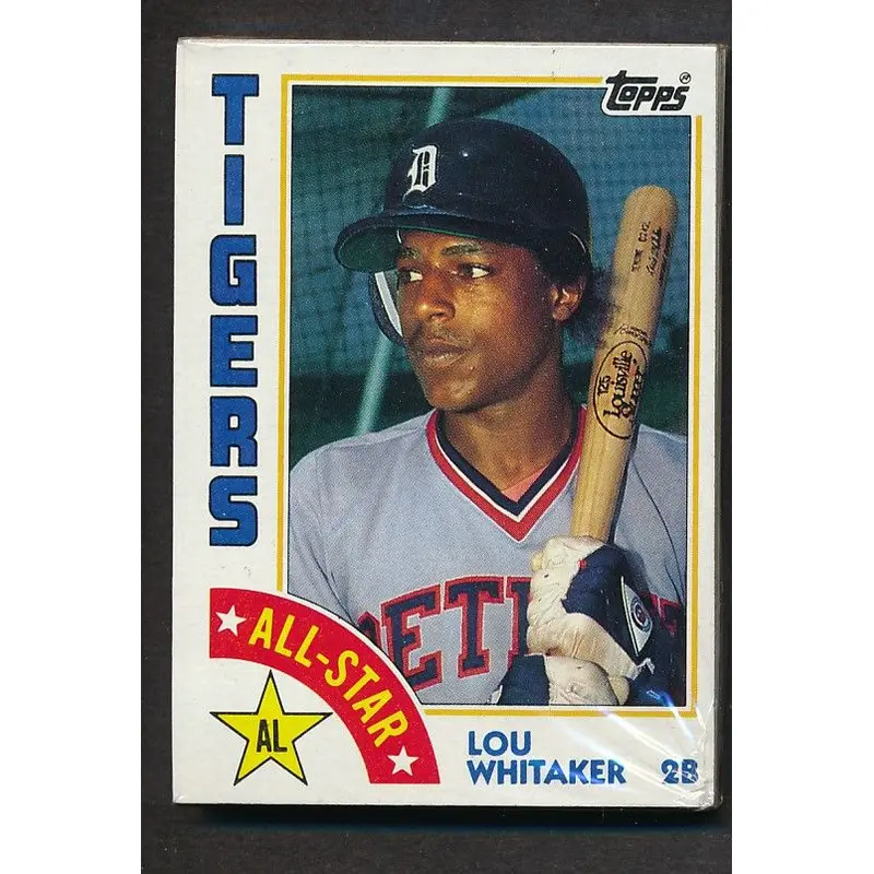 1984 Topps Baseball Unopened Grocery Cello Pack