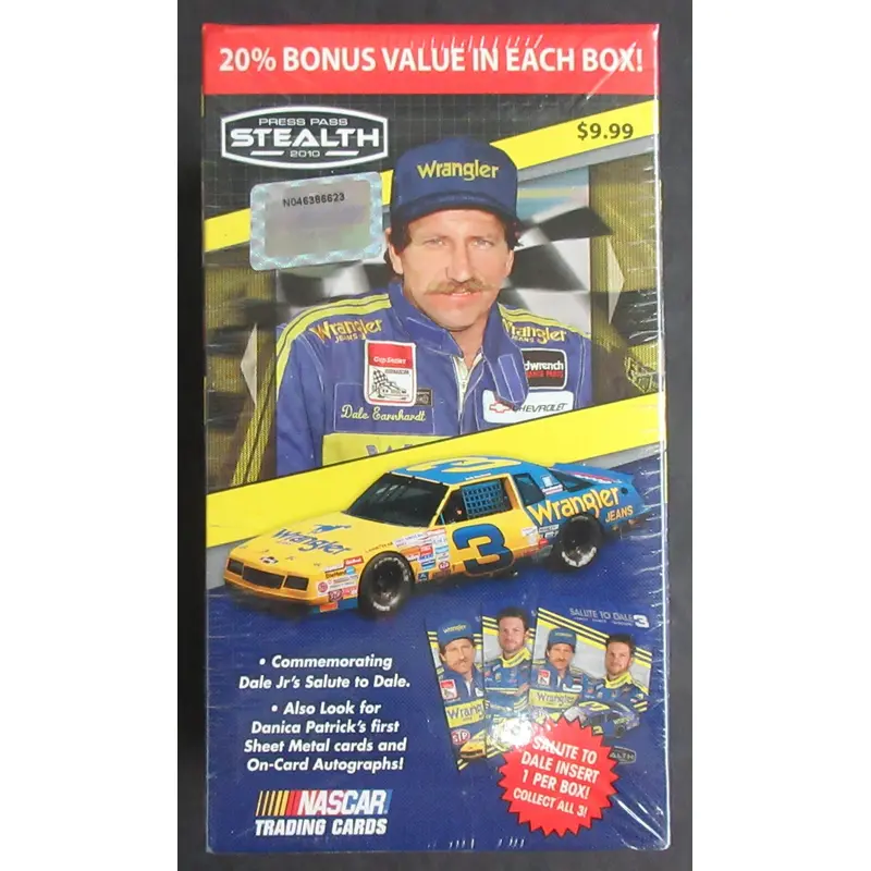 2010 Press Pass Stealth Racing Unopened Blaster Box (4/5)