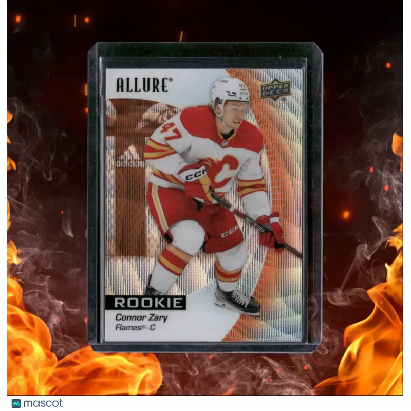 2023-24 Upper Deck Allure Connor Zary Orange Slice Rookie #131