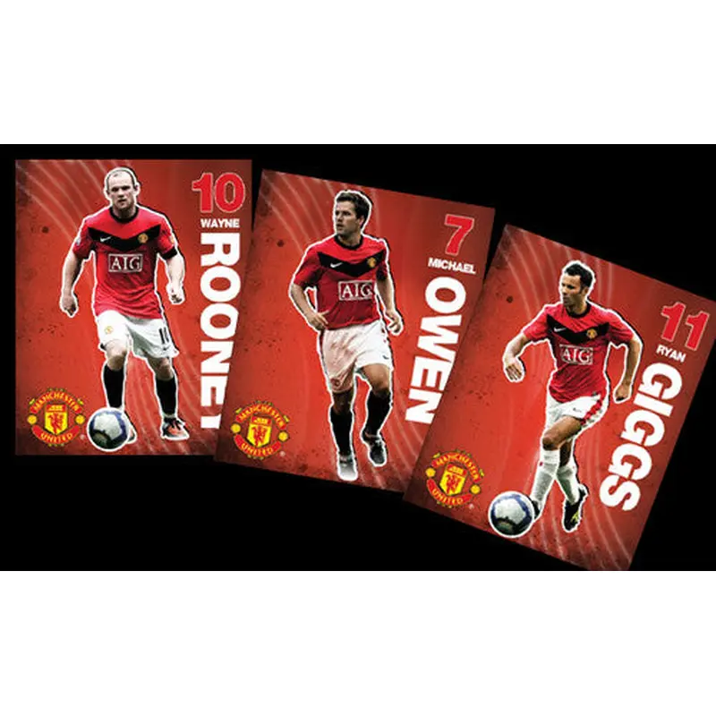 COMBO: Manchester United 2009/10 Superstars Trio - GB Eye