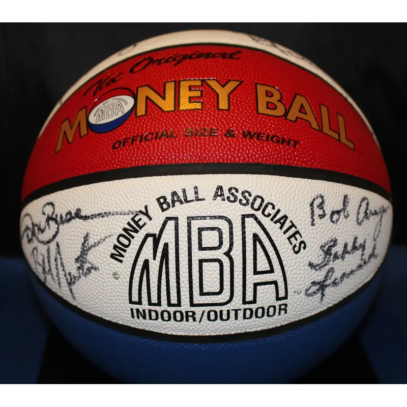 Indiana Pacers Autographed ABA Money Ball