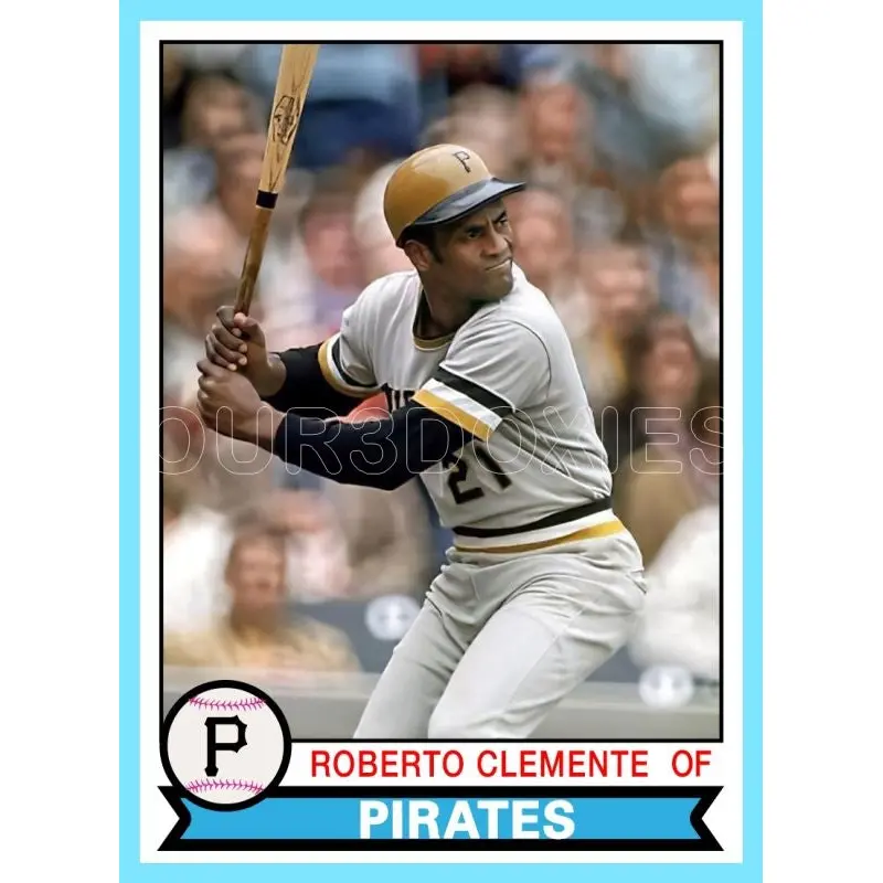 Roberto Clemente 1979 Topps Custom Card - 4917