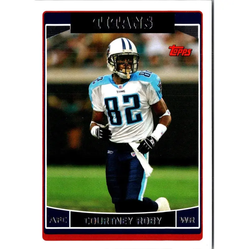 2006 Topps Red Courtney Roby/Roydell Williams #360