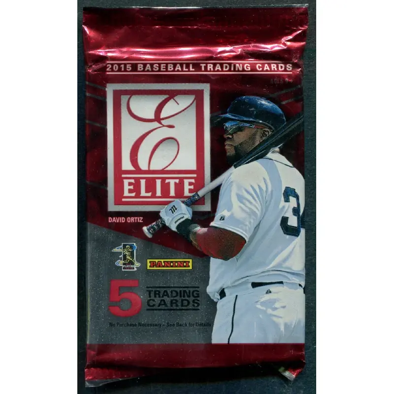 2015 Panini Elite Baseball Unopened Pack (Hobby) (5)