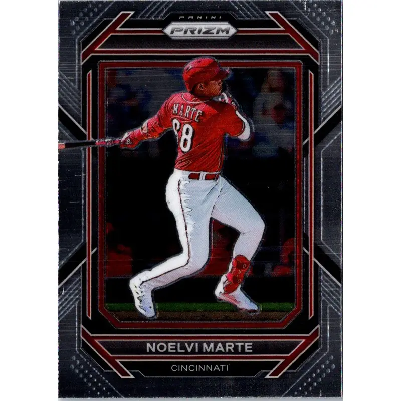 2023 Panini Prizm Blue Ice Noelvi Marte #93