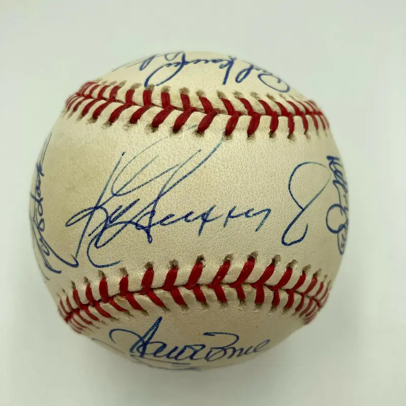 Ken Griffey Jr. 2000 Cincinnati Reds Team Signed Major League Baseball JSA COA