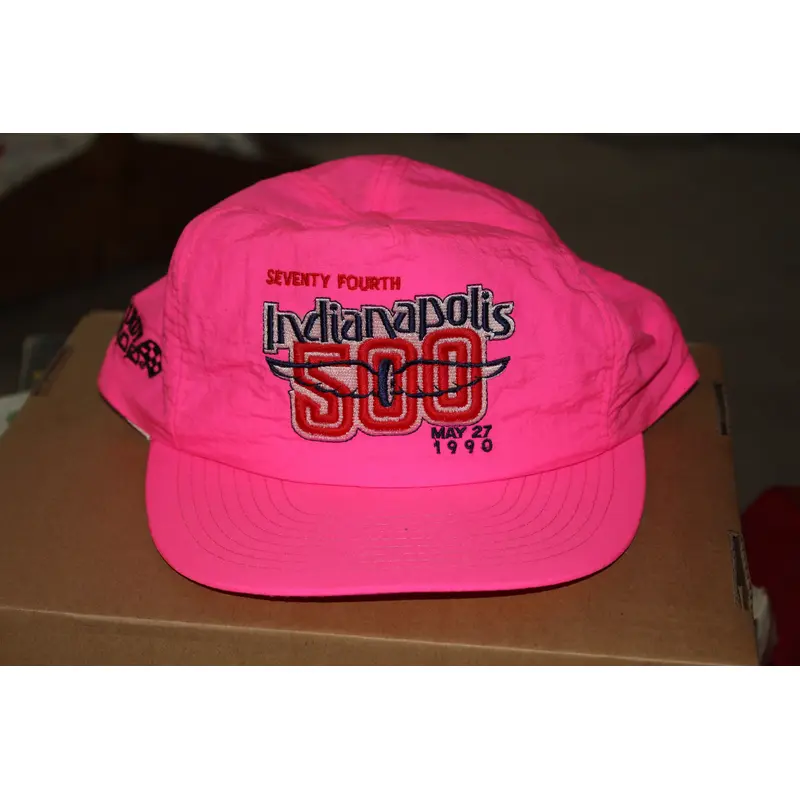 1990 Indianapolis 500 Hot Pink Hat