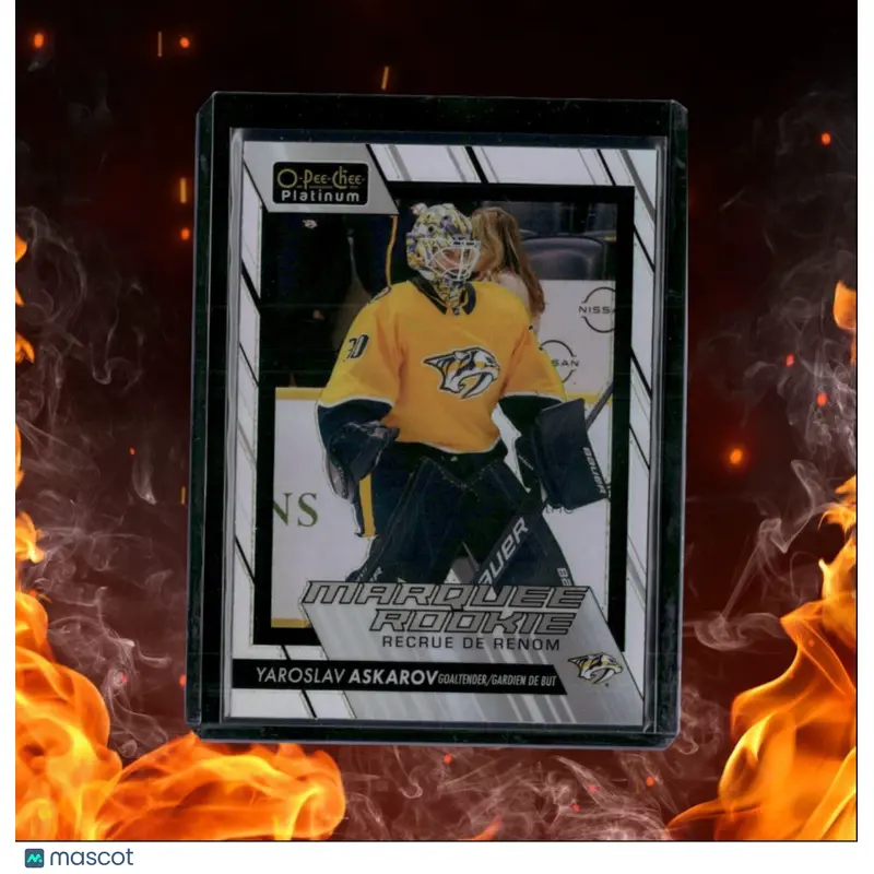 2023-24 O-Pee-Chee Platinum Yaroslav Askarov Marquee Rainbow Rookie #230