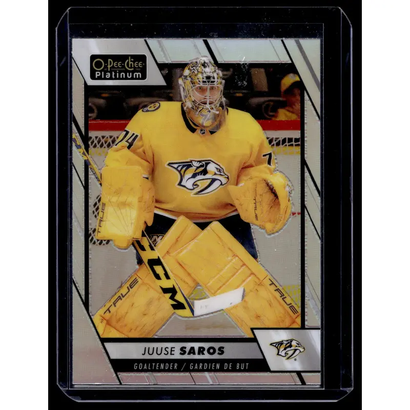 2023-24 Upper Deck OPC Platinum - Rainbow - Juuse Saros #88