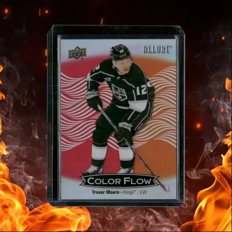 2024-25 Upper Deck Allure Trevor Moore Color Flow Red Orange #CFL-56