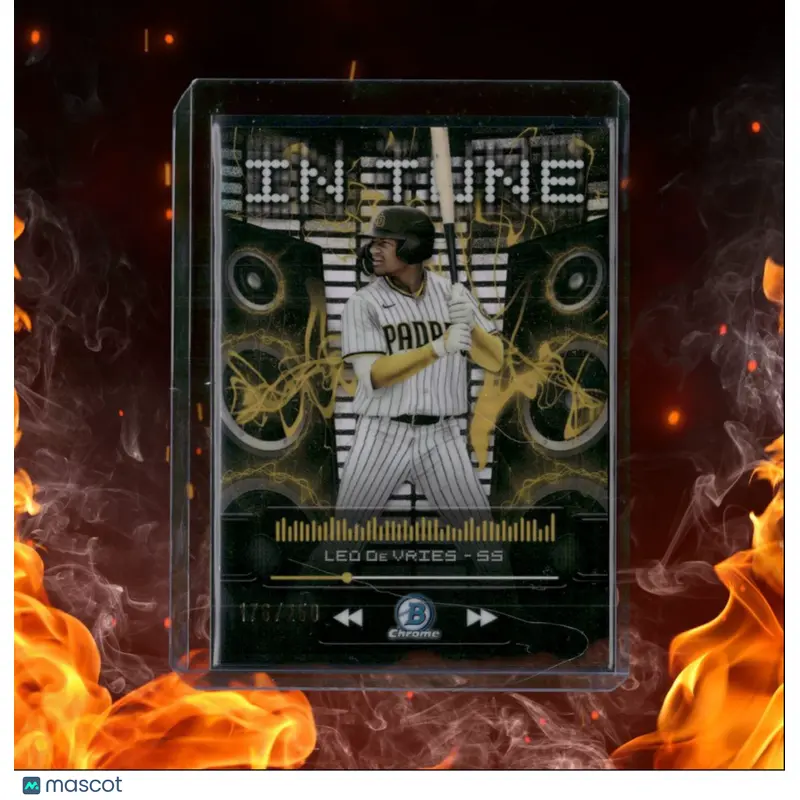 2024 Bowman Chrome Leo De Vries In Tune Prospect Refractor 176/250 #IT-11