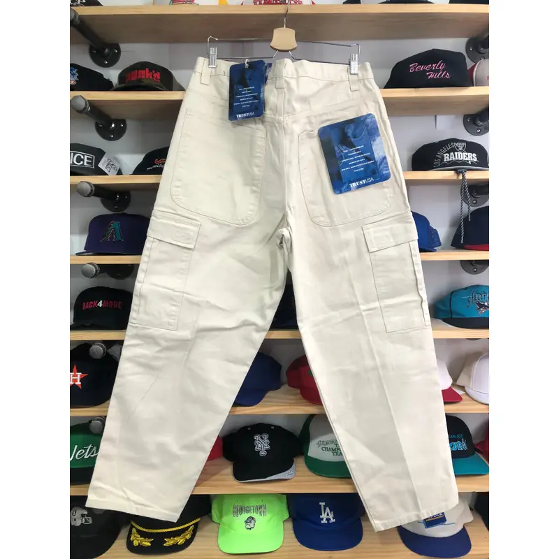 Deadstock Vintage Trust Denim Cargo Pants Size 38x32