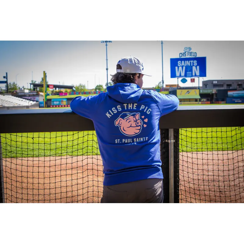 Saints Baseballism Kiss the Pig Hoodie
