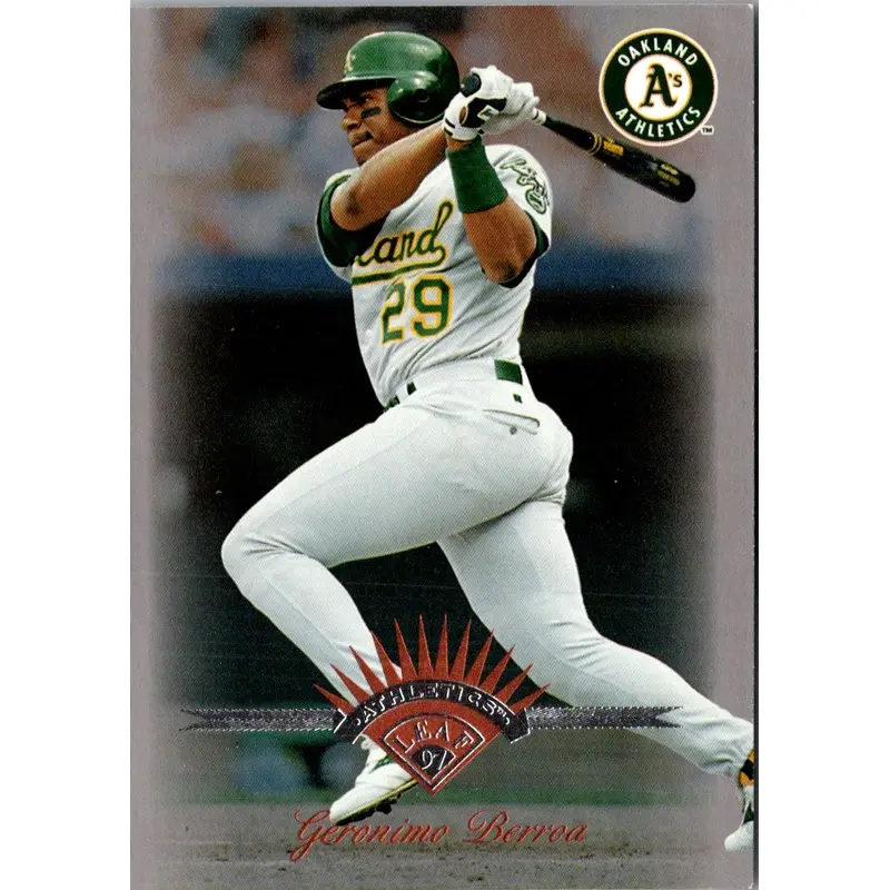 1997 Leaf Geronimo Berroa #141