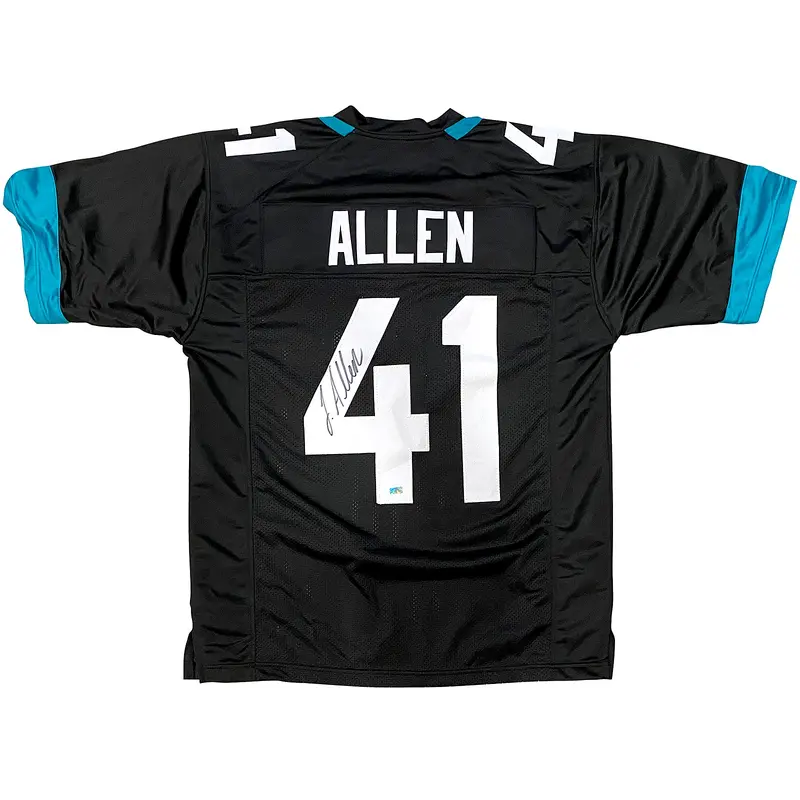 Josh Allen Autographed Jacksonville (Black #41) Custom Jersey