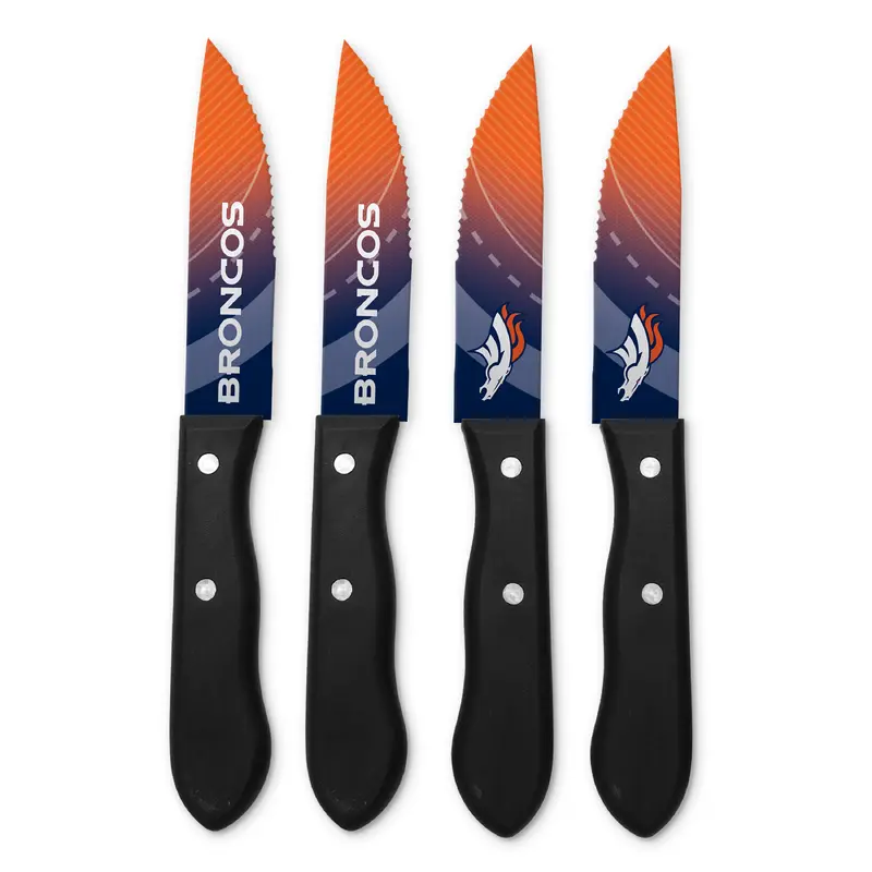NFL  Denver Broncos 4-pc Steak Knives