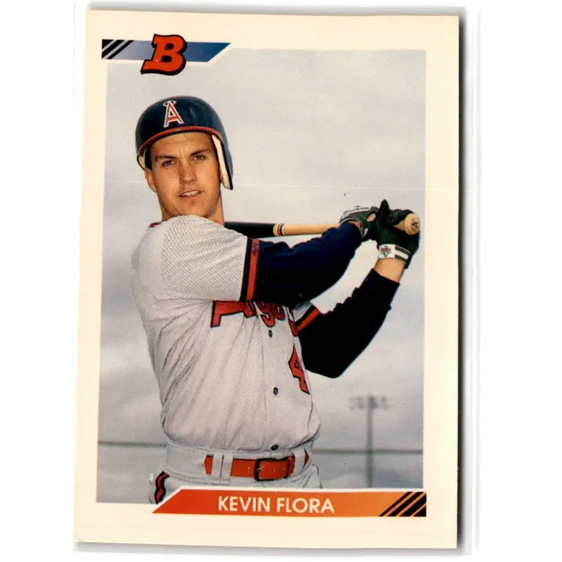 1992 Bowman Kevin Flora #283 Rookie