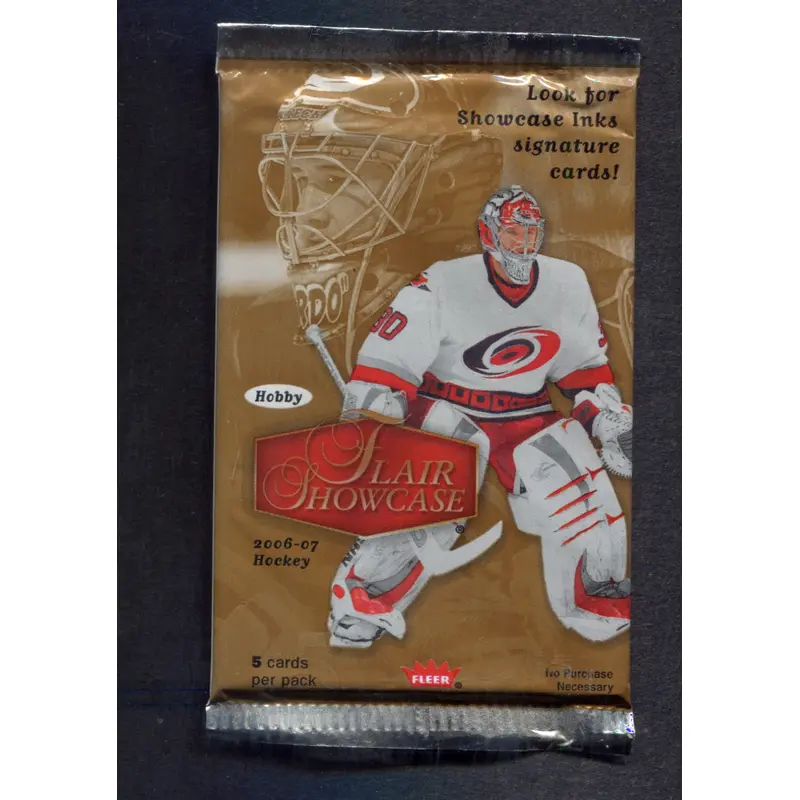2006/07 Fleer Flair Showcase Hockey Unopened Pack (Hobby) (5)