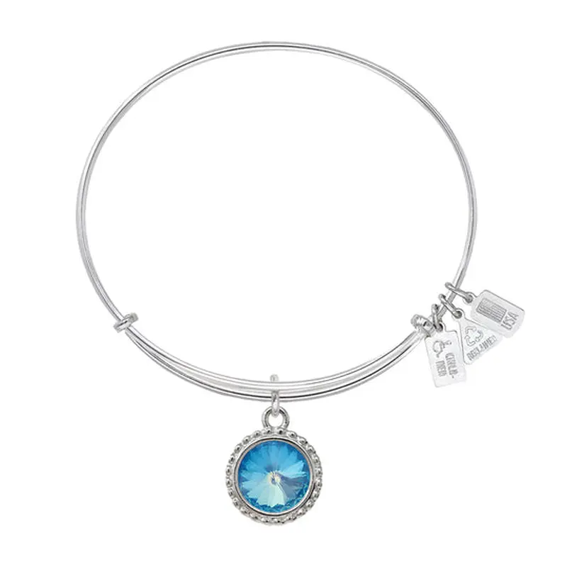 Earth's Elements GLACIER Charm Bangle