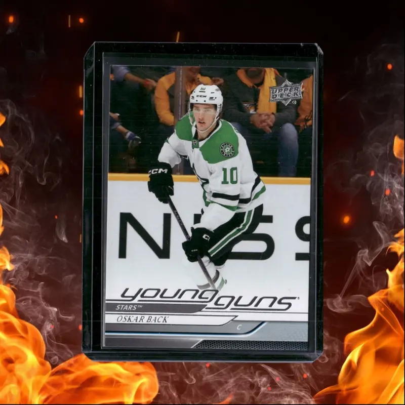 2024-25 Upper Deck Oskar Back Young Guns (B) Rookie #465
