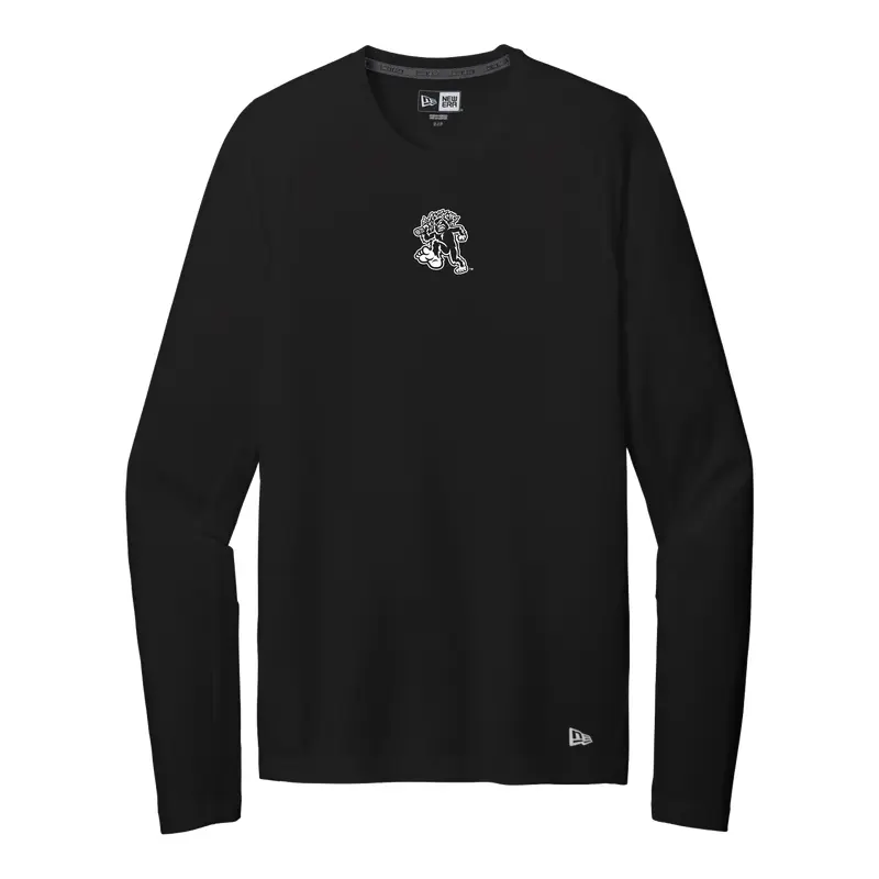 Eugene Emeralds New Era On-Field Black Long-Sleeve Shirt