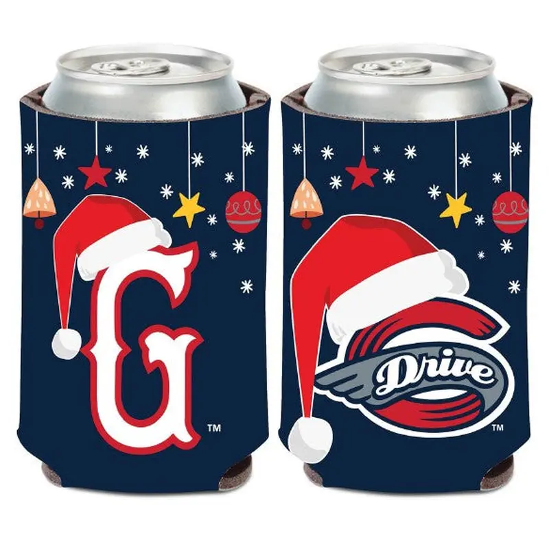 Greenville Drive Wincraft Holiday Navy Koozie