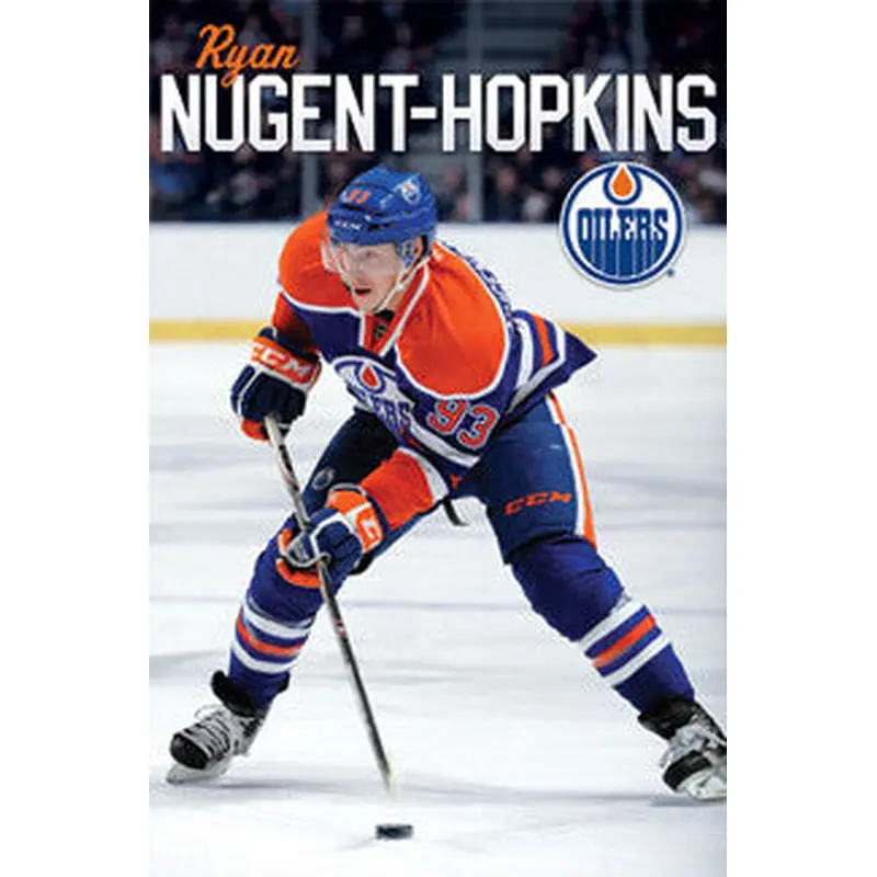Ryan Nugent-Hopkins "Dynamo" Edmonton Oiilers Poster - Costacos Sports