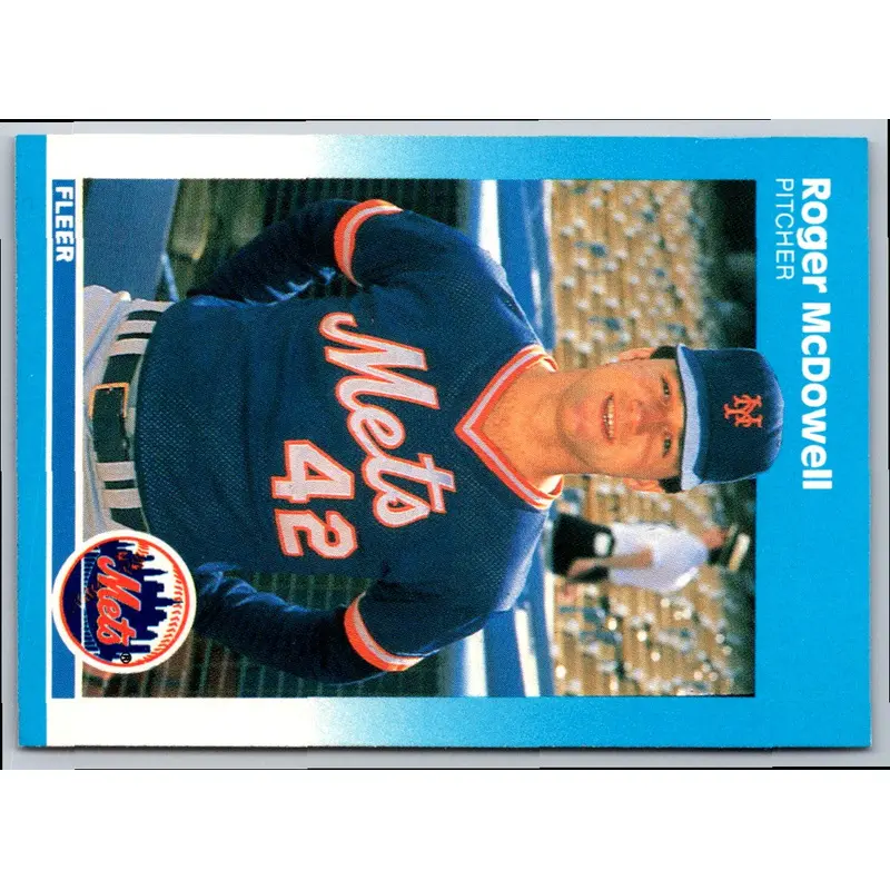 1987 Fleer Roger McDowell #16