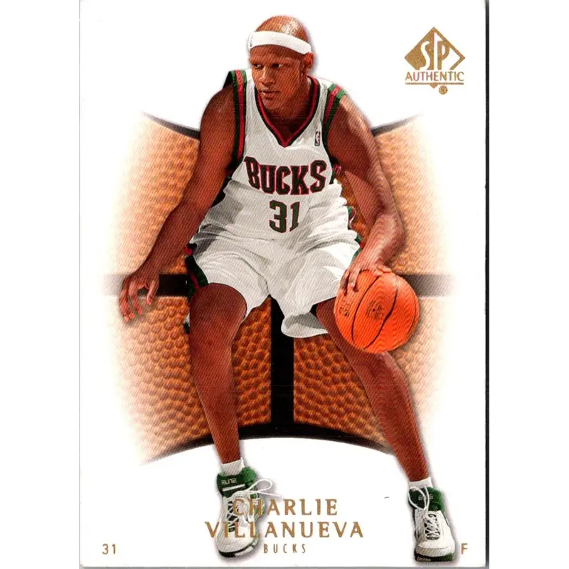 2007 SP Authentic Charlie Villanueva #18