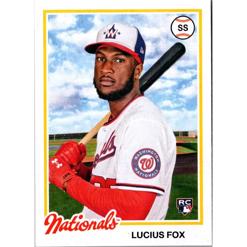 2022 Topps Archives Lucius Fox #190 Rookie