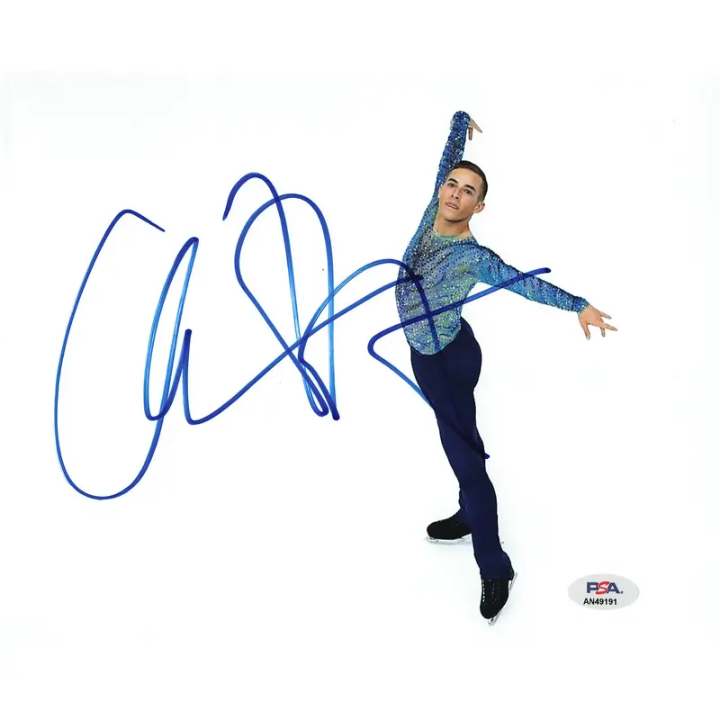 Adam Rippon signed 8x10 photo PSA/DNA Autographed Olympics