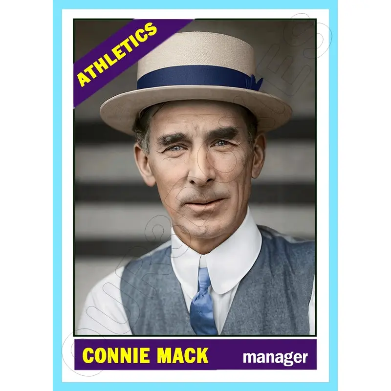 Connie Mack 1966 Topps Custom Card - 4449